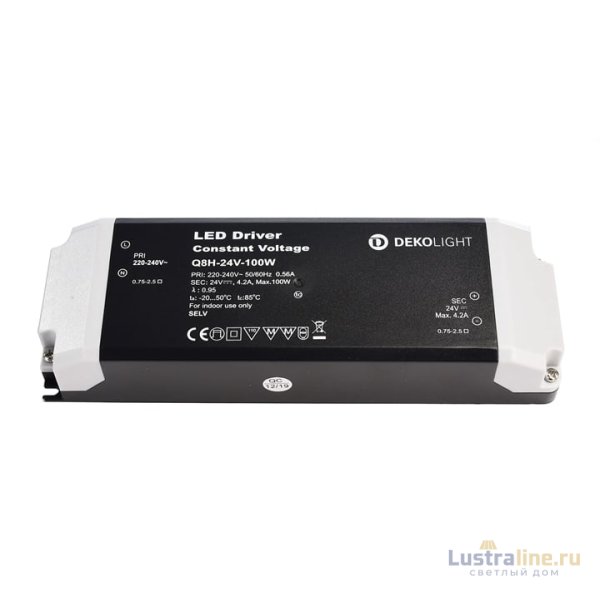 Блок питания Deko-Light Power supply 100Вт 220-240В IP20 862166