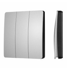 Кнопочная панель Arlight KINETIC-801-22-3G-WP-SUF Silver (No battery, IP67, 433Mhz) 051683