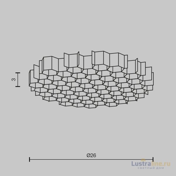 Светофильтр Maytoni Wise HoneyComb-D26