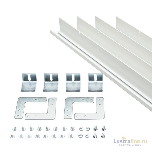 Рамка для встраиваемой установки панелей Arlight BX3012 White 027833