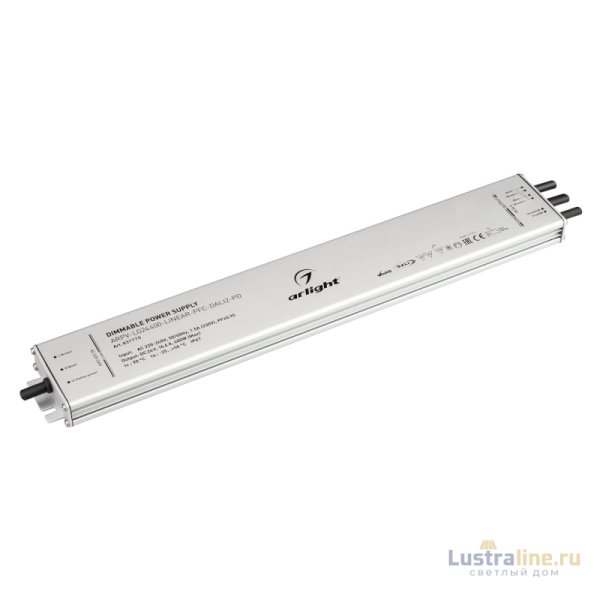Блок питания Arlight ARPV-LG24400-LINEAR-PFC-DALI2-PD (24V, 16.7A, 400W) 037775