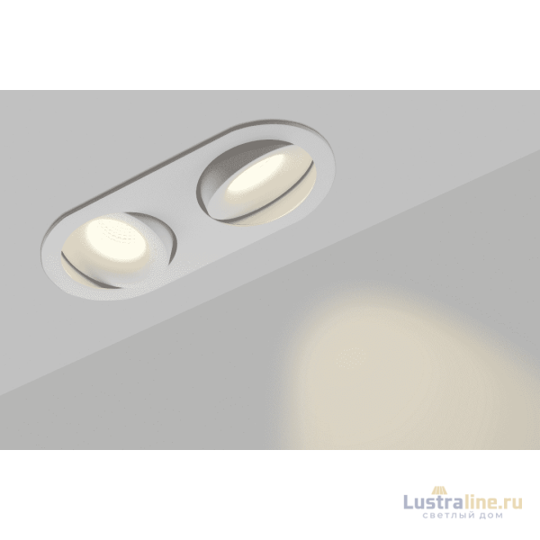 Корпус встраиваемого светильника SWG COMBO-2R2-WH 004160