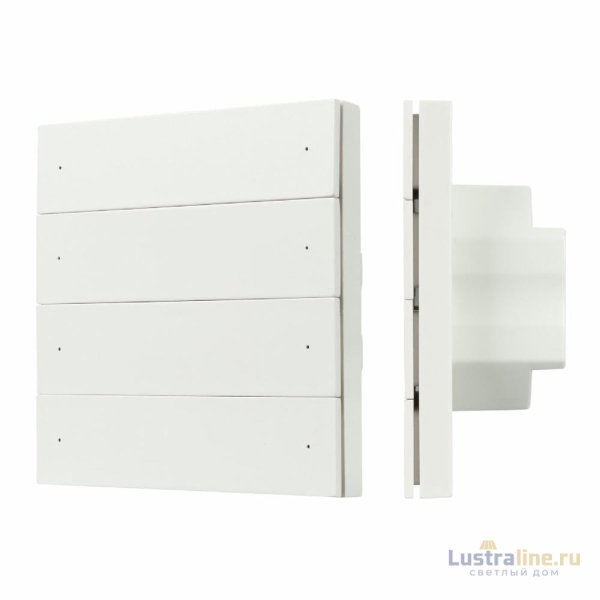 Кнопочная панель Arlight SMART-DMX512-801-22-8G-8SC-DIM-IN White (230V, 2.4G) 037334