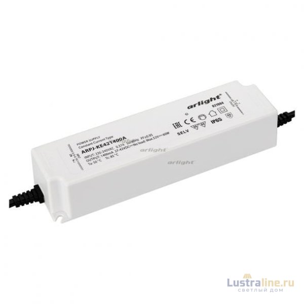 Блок питания Arlight ARPJ-KE421400A (60W, 1400mA, PFC) 021904
