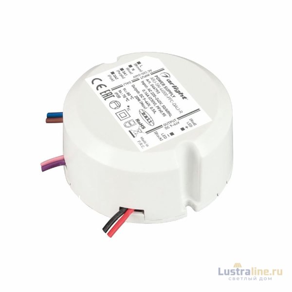 Блок питания Arlight ARJ-SN-44500-PFC-DALI-R (20W, 9-40V, 0.5A) 046793
