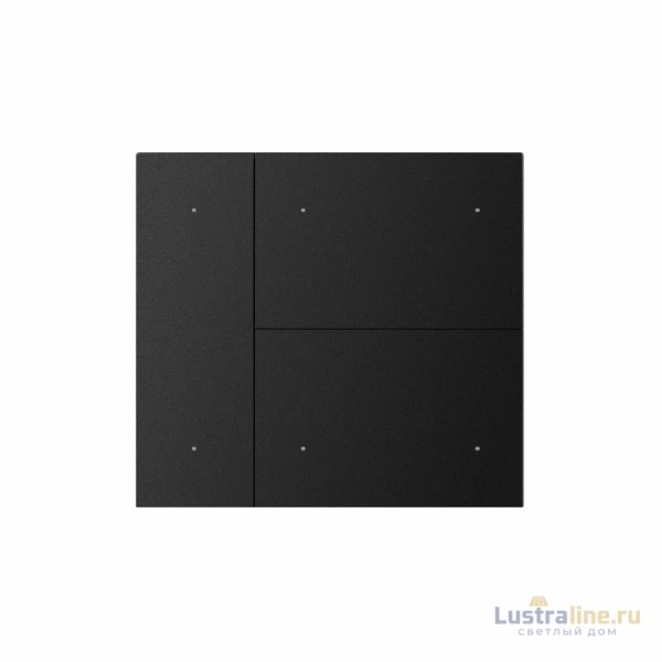 Накладка панели Arlight KNX-23-3G-SUF Black (Backlightless) 052876
