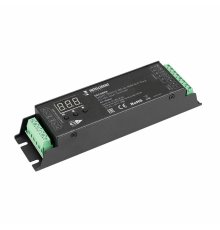 Декодер Arlight SMART-DMX512-305-63-RDM-SUF Black (12-48V, 5x4A, Terminal) (IARL, IP20 Металл, 5 лет) 036244