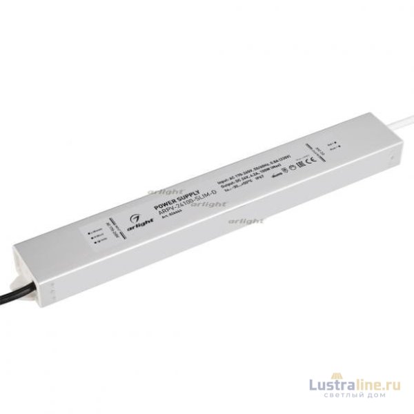 Блок питания Arlight ARPV-24100-SLIM-D (24V, 4.2A, 100W) 026664