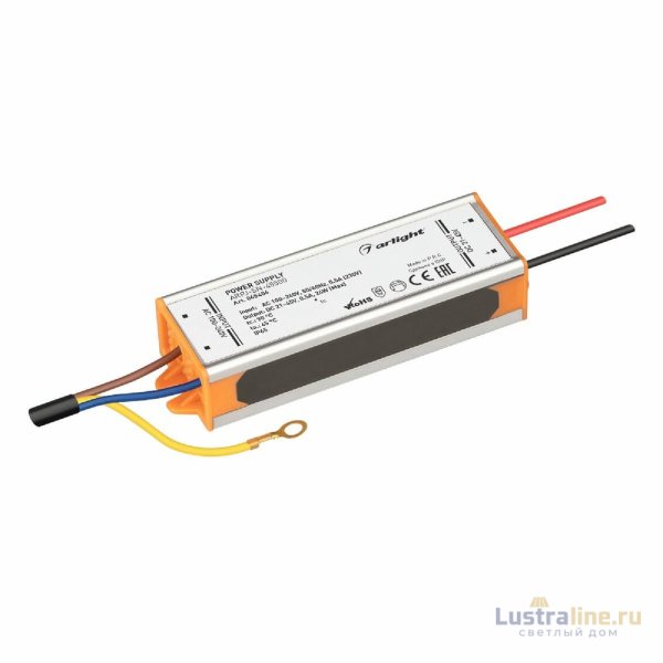 Блок питания Arlight ARPJ-SN-45500 (24W, 21-45V, 500mA, IP65) 045404
