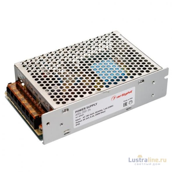 Блок питания Arlight ARS-200-24 (24V, 8.3A, 200W) 025401