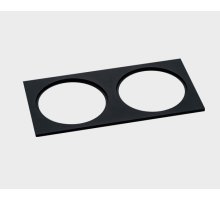 Двойная рамка Italline IT08-8038 black