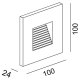 Плафон для встраиваемого светильника Deko-Light Light Base 930416