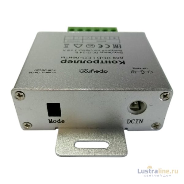 Контроллер RGB Apeyron 12/24В 288/576Вт 3 канала*8А IP20 пульт радио 04-39