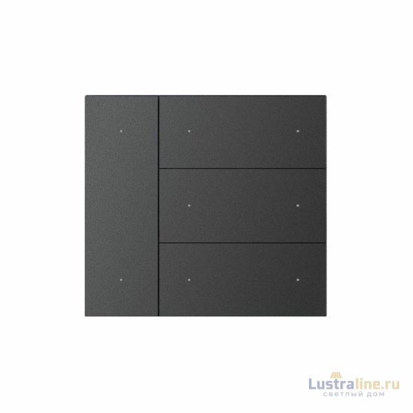 Накладка панели Arlight KNX-23-4G-SUF Dark Grey (Backlight) 051087