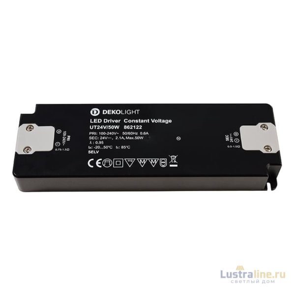 Блок питания Deko-Light Eingangsspannung 50Вт 100-240В IP20 862122