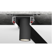 Профиль для декоративных ниш и потолков Denkirs Flod DK5850-BK