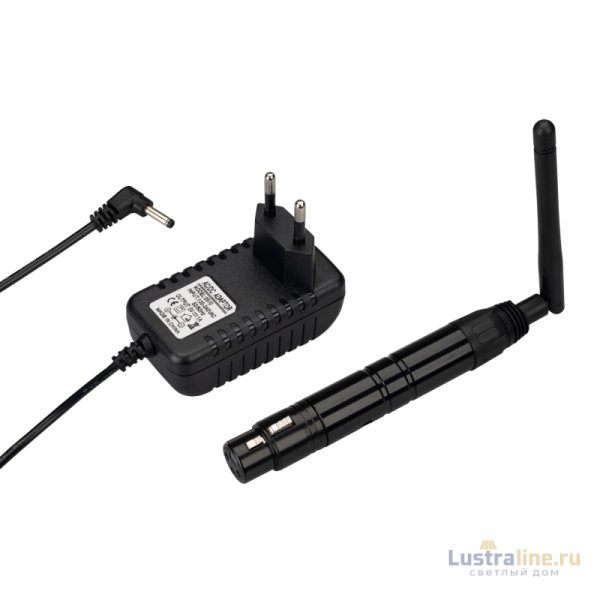 Усилитель Arlight Smart-DMX-Receiver Black (5V, XLR3 Male, 2.4G) 028417