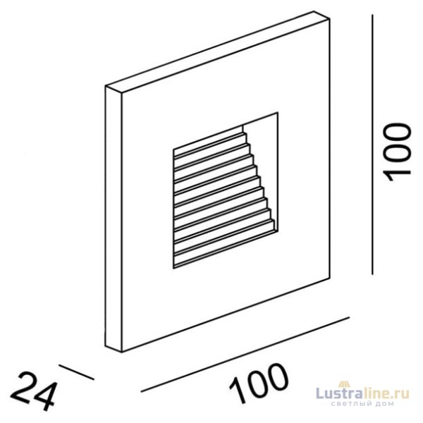 Плафон для встраиваемого светильника Deko-Light Light Base 930418