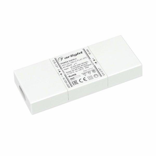 Блок питания Arlight ARV-SP-48012-FLAT-PFC (48V, 0.25A, 12W) 052078
