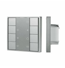 Кнопочная панель Arlight DALI-201-23-1G-2SC-RGBW-DT8-IN Silver (BUS, Frame) 048220