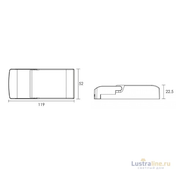 Блок питания Deko-Light Power supply 25Вт 220-240В IP20 862191