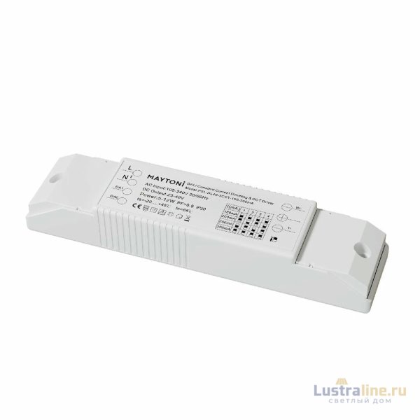 Блок питания Maytoni 5-12Вт DC23-40В IP20 Dali PSL-DL40-3CCT-150-300mA