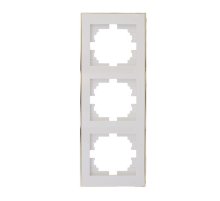 Рамка 3-местная вертикальная Lezard Rain 703-0226-153 Рамка 3-местная вертикальная Lezard Rain 703-0226-153