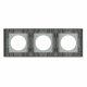 Рамка стеклянная на 3 поста Arlight FRM-GLARE-GC-3-GR 043840