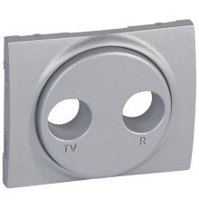 Лицевая панель Legrand Galea Life розетки TV-RD алюминий 771372