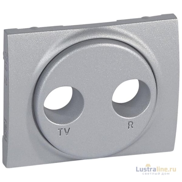 Лицевая панель Legrand Galea Life розетки TV-RD алюминий 771372
