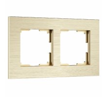 Рамка на 2 поста Werkel AluMax 4690389204050 W0023511 a066334