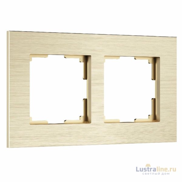 Рамка на 2 поста Werkel AluMax 4690389204050 W0023511 a066334