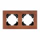 Рамка на 2 поста из натурального дерева Arlight FRM-XSILO-WD-2-NL 050871