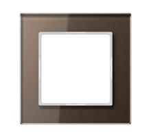 Рамка одноместная Jung AC581GLMO Рамка одноместная Jung AC581GLMO