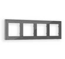 Рамка четырехместная Ambrella Volt Platos AF330654