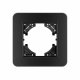 Рамка стеклянная на 1 пост Arlight FRM-OMALI-SFGS-1-BK 049676