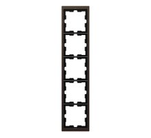 Рамка 5-постовая Schneider Electric Merten D-Life MTN4050-6552