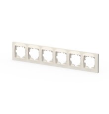 Рамка шестиместная ELBI Vega 510-010200-252