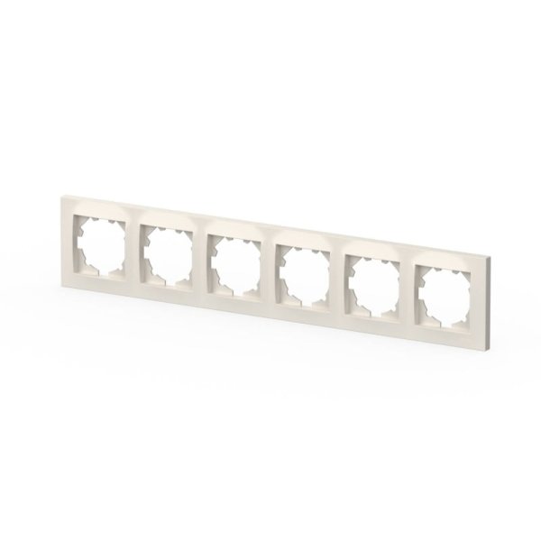 Рамка шестиместная ELBI Vega 510-010200-252