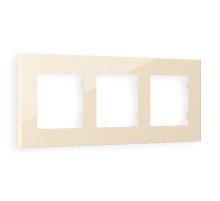 Рамка трехместная Ambrella Volt Qubi AF250303