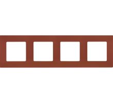 Рамка 4-постовая Legrand Etika какао 672574