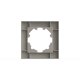 Рамка одноместная ELBI Vega 510-010200-271