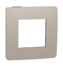 Рамка 1-постовая Schneider Electric Unica New NU280228