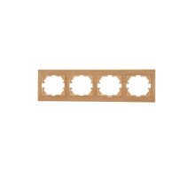 Рамка 4-местная горизонтальная Lezard Mira 701-4700-149 Рамка 4-местная горизонтальная Lezard Mira 701-4700-149