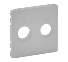 Лицевая панель Legrand Valena Life розетки TV-SAT алюминий 754822