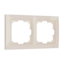 Рамка на 2 поста Werkel Snabb basic слоновая кость W0022003 4690389161360