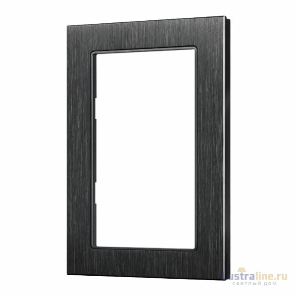 Рамка двухместная Arlight FRM-PRESTO-ALS-D-BK 043852
