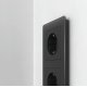 Рамка на 2 поста Werkel Acrylic черный 4690389184857 W0022708