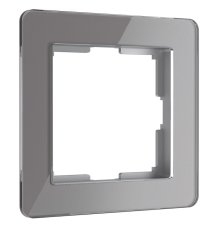 Рамка на 1 пост Werkel Acrylic графит 4690389184833 W0012704