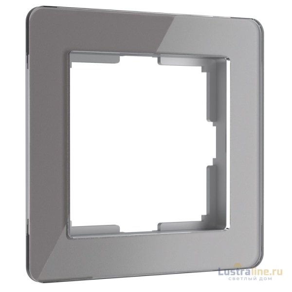 Рамка на 1 пост Werkel Acrylic графит 4690389184833 W0012704